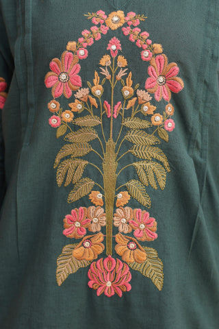 Women's Printed Tunic and Trouser Co-Ord Set