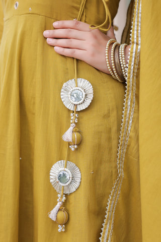 Women Floral Pure Cotton Kurta with Trousers & With Dupatta