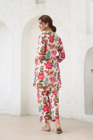 Soft cotton tunic wear set