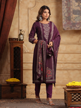 Stone Work Kurta with Dupatta