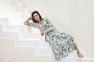 Stylish Tiered Midi Dress