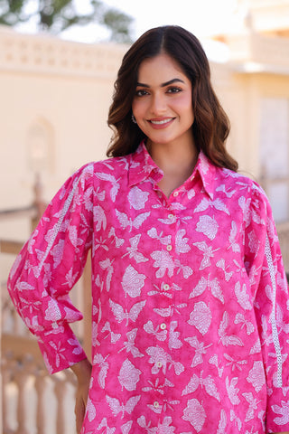 Stylish Women's Shirt Collar Top