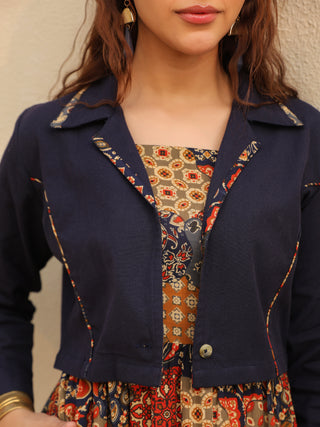 Stylish ethnic midi dress