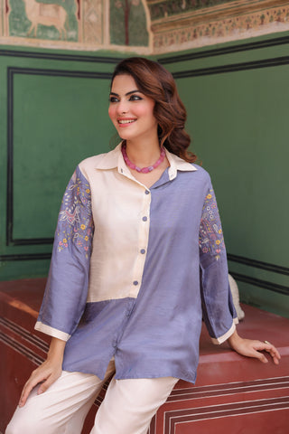 Stylish shirt and trousers set