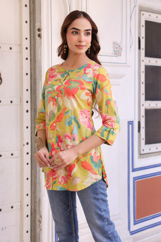Stylish women floral top