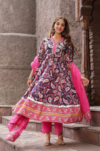 Traditional Anarkali Set