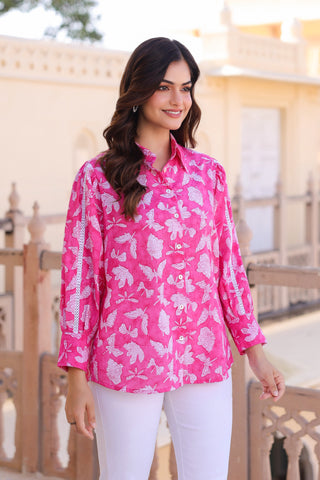 Women Printed Casual Shirt