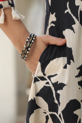 Women Printed Tunic Set