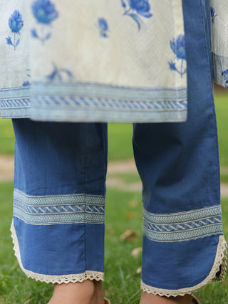 Women floral cotton traditional outfit