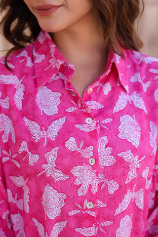 Women's Ethnic Printed Casual Shirt