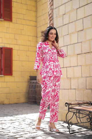 Women’s Printed Co-ord Set