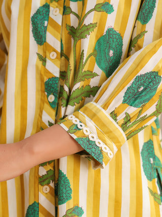 Women shirt collar set