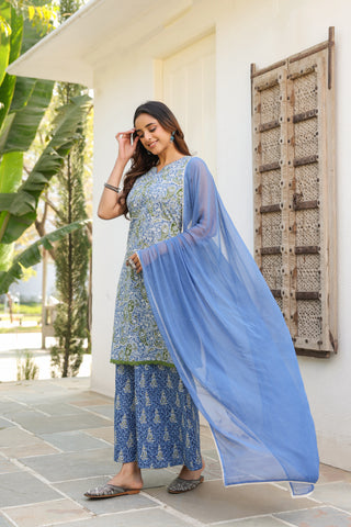 casual cotton kurta set