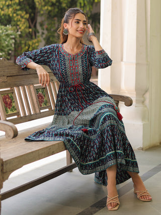cotton ethnic summer dress