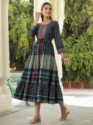 cotton ethnic wear dress