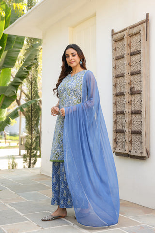 daily wear cotton ethnic set