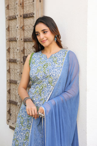 festive kurta sets with dupatta