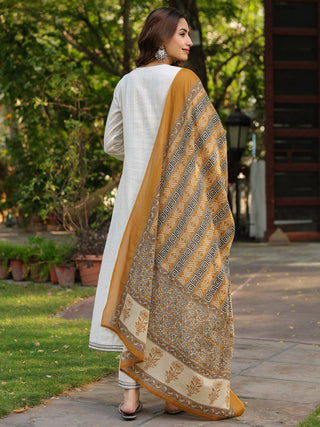 festive wear kurta with dupatta