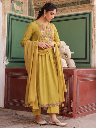 mirror work cotton kurta outfit