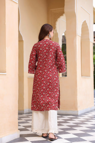 summer cotton kurta for women